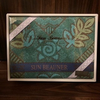 【取引成立：受付終了です】バスタオル（未開封、SUN BEAUNER）