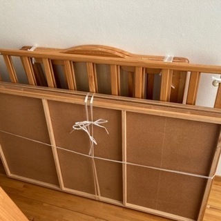 カトージ　プーさん　ベビーベッドの画像