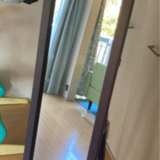 姿見　鏡　ミラー　立て掛け