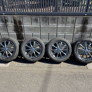 スタッドレスタイヤ4本セット（アルミホイール付）　185/60R15