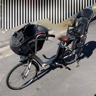 ヤマハパスリトルモア電動アシスト自転車　3人乗り　使用感難あり