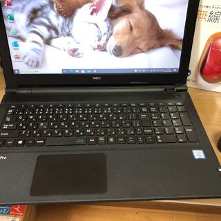 彡Ａランク美品！ＮＥＣ・Ｗｅｂカメラ内蔵・超高速ｉ５第六/新品ＳＳＤ２４０ＧＢ/ブラック/Win10 64bit/Office2019付/15.6ｲﾝﾁ/メモリ４ＧＢ/無線/DVD・ＣＤ再生ソフト付　No.2110006の画像