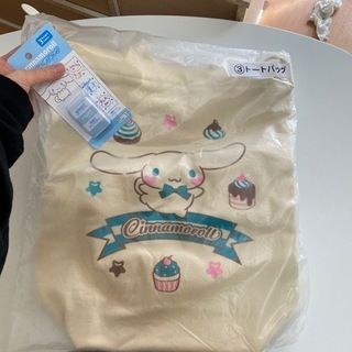 シナモン　トートバッグ&スタンプセット