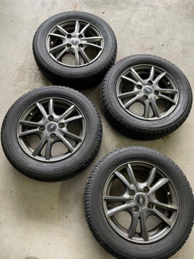 【値下します】スタッドレスタイヤ　ホイール付き4本