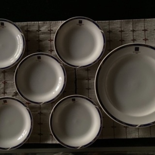 【取引成立：受付終了です】ジバンシイ：お皿セット（大1、小5、未使用）