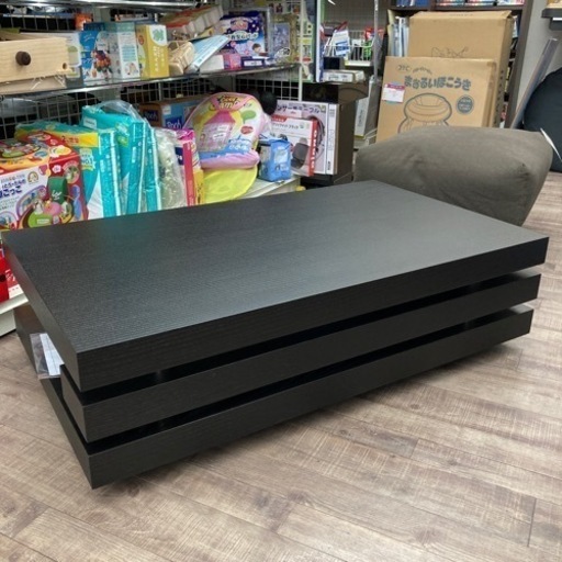 【15,000円】センターテーブル　東京インテリア　幅120cm 奥行き70cm 高さ34cm  型番397A 120