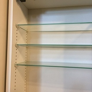 ▼△ディスプレイラック ガラス棚2/2△▼AK-201の画像