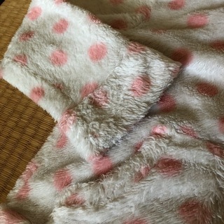 ふわふわフリース上着120㎝の画像