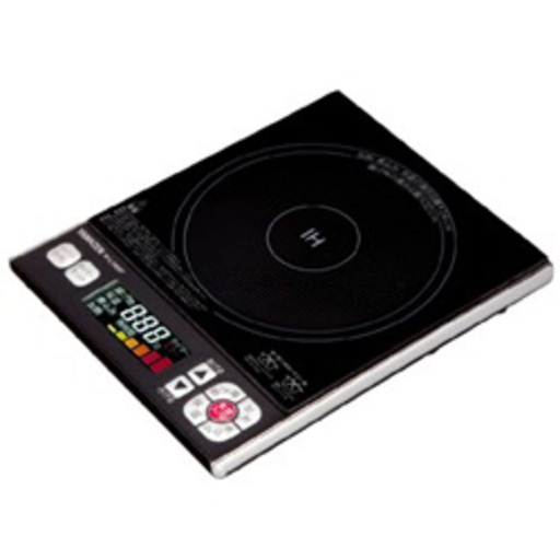 （備品箱付正常品）卓上IH調理器　IH-L1400（YAMAZEN）