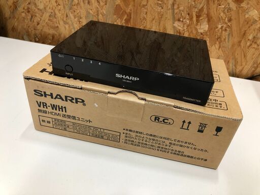 無線HDMI送受信ユニット シャープ VR-WH1 ※当店1ヶ月保証付き