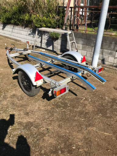 決まりました　サンコー　アルミ軽トレーラー