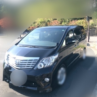 H22トヨタアルファード黒サンルーフ付☆自社ローン可