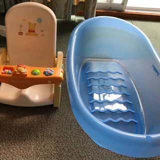 ベビーバスとバスチェアー