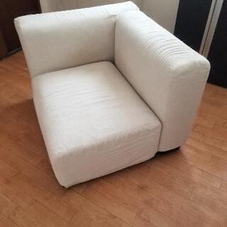 無印良品1人用ソファーさしあげますの画像