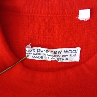 レア　ヴィンテージ　オーストリア製　スキーニットの画像