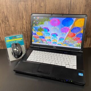 高速SSD Corei5 メモリ8GB 15.6インチ 富士通 ノートパソコン 1ヵ月の