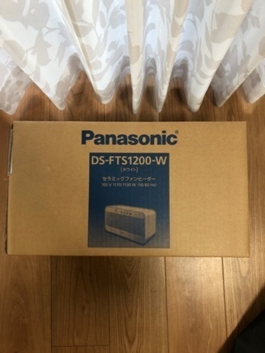 セラミックファンヒーター パナソニック　DS-FTS1200