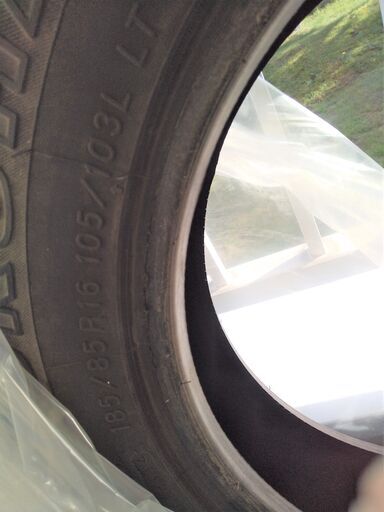 売約　超バリ9ミリ 冬タイヤ 185/85r16 105/103L ジオランダー 2014製 4本　ジムニー　スタッドレス