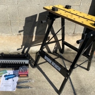 DIY 未使用お買い得セット　ワークベンチ＋ジグソーセット＋トリ...
