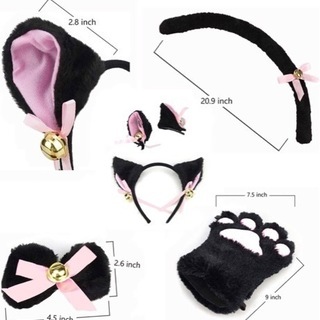 【新品】猫耳、コスプレの画像
