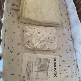 IKEA ベビーベッド　スンドヴィーク（SUNDVIK）の画像
