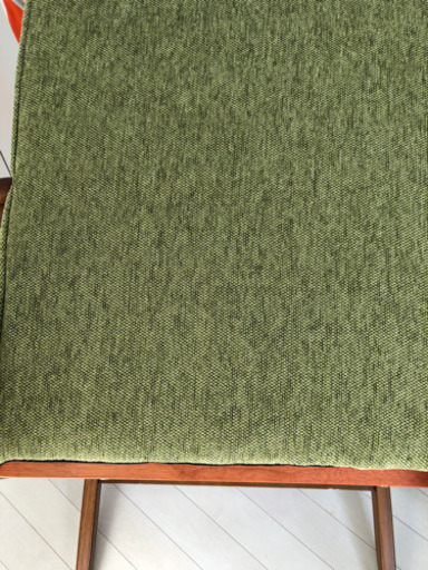 カリモク風　1人用ソファー　美品