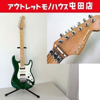 K.Nyui Custom Guitars P.G.M ストラトタイプ ギター シースルーグリーン カスタム MADE IN JAPAN ☆ 札幌市 北区 屯田