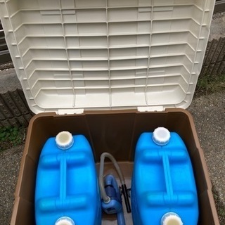 ◆18L用 灯油入れ 電池式自動給油機 ハードケースの画像