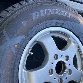 スタッドレスタイヤ＋ホイール4本セット 265/70R16 15年製 未使用 極美品