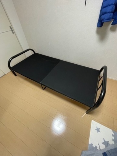 パイプベッド　ベッドフレーム　シングル