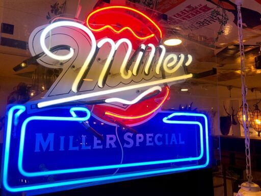 中古　Miller Special / ミラービール　ネオンサイン