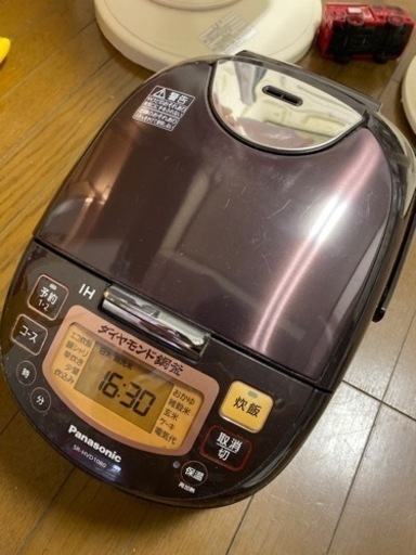 パナソニック IHジャー炊飯器 SR-FD101 ／SRFD101 5.5合炊き ダイヤモンド銅釜