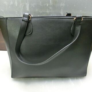E219　美品　ハンドバック　USD　黒色の画像