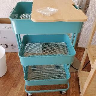 無料　ニトリ　キッチン収納ワゴン　譲ります
