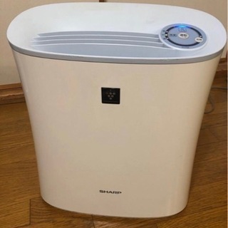 【SHARP】薄型スリムモデル 加湿空気清浄機　プラズマクラスター搭載