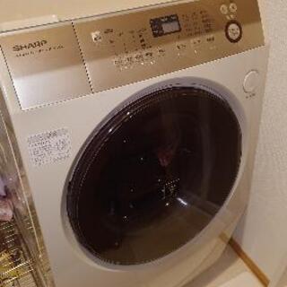 中古美品　ドラム式洗濯乾燥機　SHARP ES-V600-NL