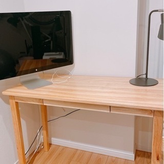 学習机 引き出し付きデスク 在宅 リモートワーク　テーブルの画像