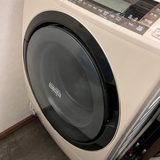 日立ドラム式洗濯乾燥機10kg/6kg ビッグドラムスリム　BD-S8700L