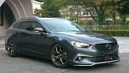 MAZDA マツダ アテンザ ワゴン 車高調 KENSTYLEエアロ 人気色