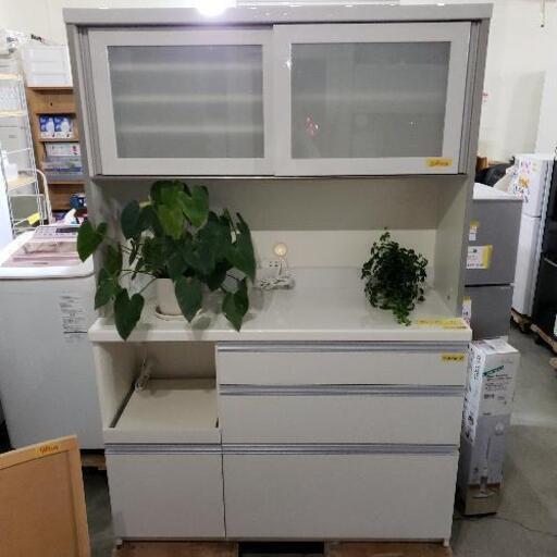【配送できます】キッチンボード　ホワイト　管理番号：82410