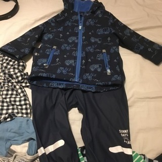 ベビー服　70-80くらい　ロンパース　長袖　スリーパー等の画像