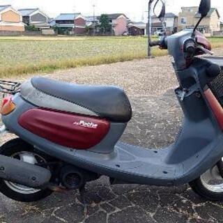 ヤマハ　ジョグポシェ！SA08J 実動！近所のお買い物や通勤通学に！引き取りでお願いいたします!の画像