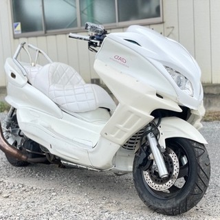YAMAHA・マジェスティC・フルカスタム・大人気オールホワイト...