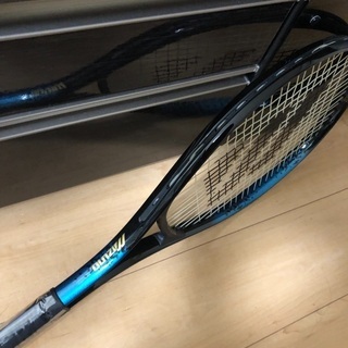 現金でお願いします。テニス用具3点セット🎾ラケット入れとテニスボールは中古ですが、ラケットは新品未使用品です✨の画像