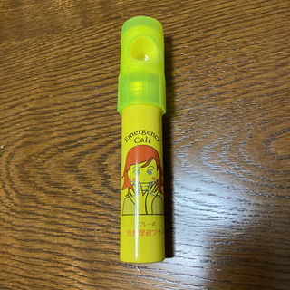 スプレー型　防犯ブザー　子供にも大人にも