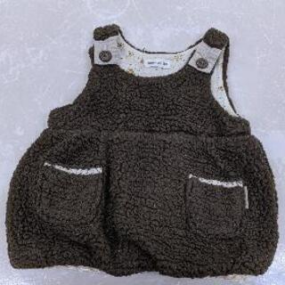 中古…biquette 90size 女児ワンピース