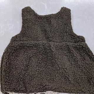 中古…biquette 90size 女児ワンピースの画像