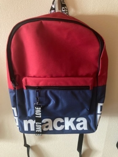 【値下げ】リュックサック2個ペアセット 赤黄 メンズ レディース キッズ カップル お子様 通学