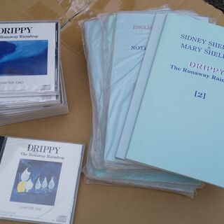 英語学習　DRIPPY　CD,テキスト
