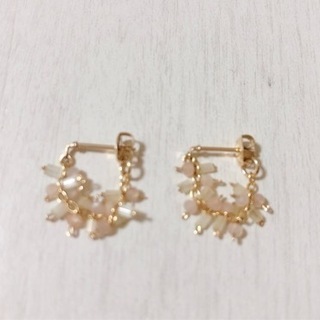 受け渡し予定者決定　ピアス　チェーンピアス